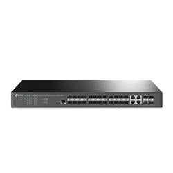 Omada Tp-Link TL-SG3428XF 20 Port SFP 4 Port 10-100-1000 Mbps 4 Port 10GE SFP+ L2 Yönetilebilir Switch