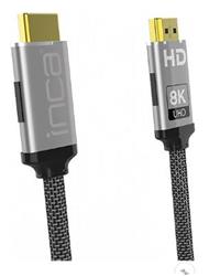 Inca IHM-15T 1.5mt 2.0 Altın Uç Örgülü Kablo Hdmı To Hdmı Kablo 8K 2.1V ( 7680 × 4320 8K)