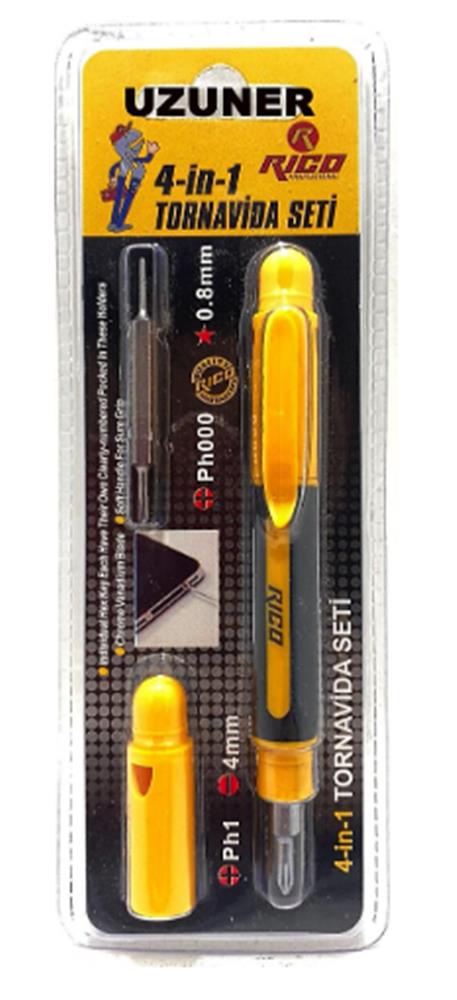 Rıco 003-Rc0040 4İn1 Telefoncu Tornavida Seti
