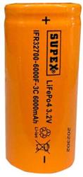 Supex IFR32700-6000F-3C 3.2V Lityum İon Pil