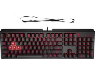 HP 6YW76AA Omen Encoder LED Kablolu Mekanik Oyuncu Klavyesi RGB (Cherry MX Red)