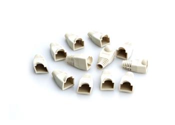 S-link SL-RJ40 RJ45 25 Li Paket Gri Jack Kılıfı