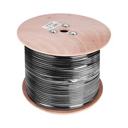 Hytech HY-CAT629 305mt Outdoor Gri-Siyah 0.56mm 23awg UTP CAT6 Dış Ortam Kablosu