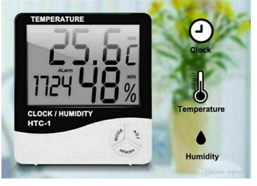 Lotus LTS-3273 Clock Dijital Nem ve Sıcaklık Ölçer Saat
