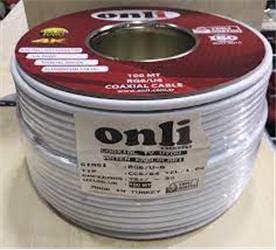 Onli ON-8001 RG6-U6 80 Tel 1,02 CCS-AL 100 metre Anten Uydu Kablosu