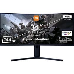 Xiaomi Mi 34" BHR5126CN 4ms 144Hz Freesync Premium Va Wqhd Curved Gaming (Oyuncu) Monitör
