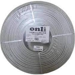 Onli ON-4140 4+1 1x0,50 mini Coax 2x0,50mm 100 metre CCA Kamera Kablosu