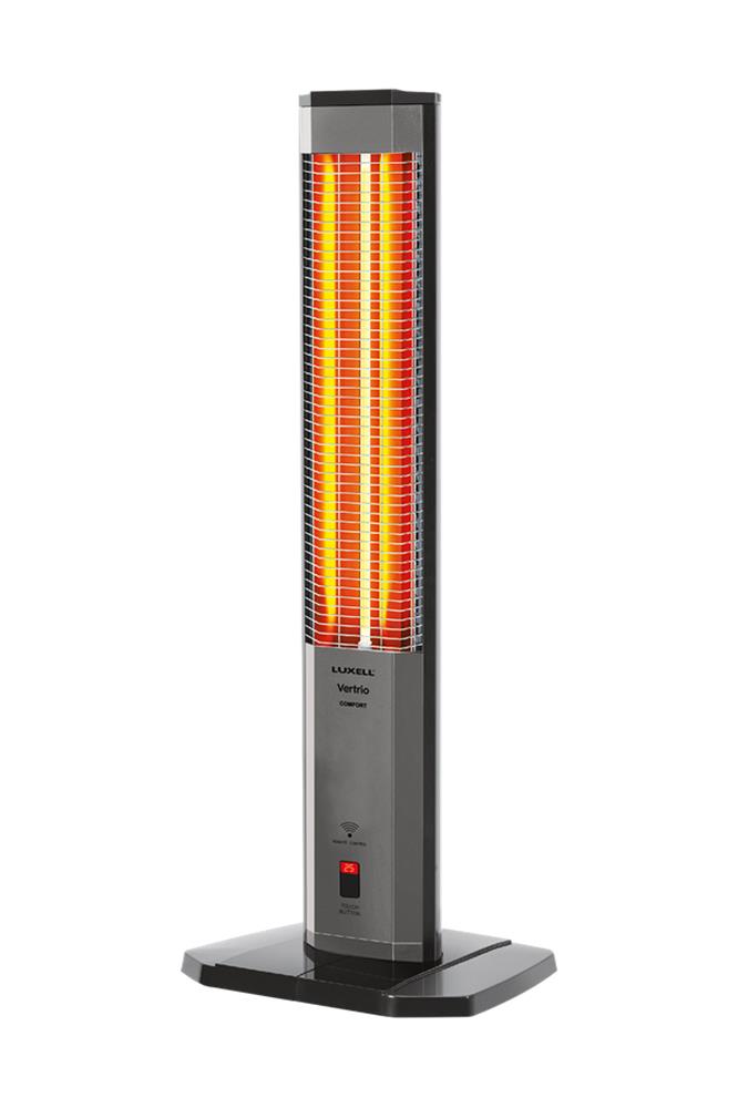 Luxell MH-1800-A0B Siyah Orbit Isıtıcı
