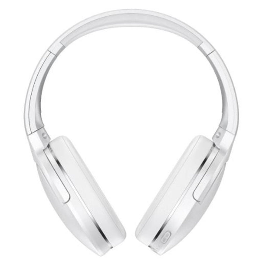 Baseus D02 Pro Beyaz NGTD010302 Kulak Üstü Bluetooth Kulaklık (40mm Full Range Audio Unit)