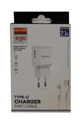Megatech MT-EC03 2.1A Micro Usb TYPE-C Kablo+ Ev Şarj Adaptörü Hızlı Şarj