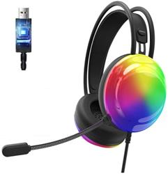 Lenovo Thinkplus G30B USB 7.1 Gaming RGB Işıklı Kulaklık