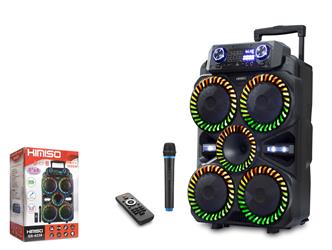 KIMISO QS-4238 Büyük Powered Kablosuz Bluetooth Hoparlörler Müzik Çalar