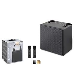 Hadron M83 Siyah Bluetooth Karaoke 2 Mikrofonlu Speaker 10W 170-129-205MM