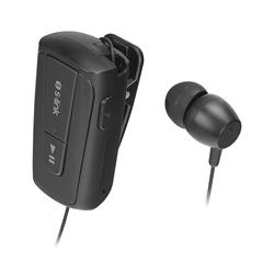 S-link SL-BT105 Siyah Mobil Telefon Uyumlu Makaralı Titreşimli Bluetooth Kulaklık