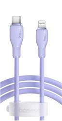 Baseus Pudding USB-A Light 2.4A Kablo 1.2m Mor (P10355700511-00)