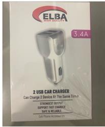 Elba ELB28-AR3P ELBA 3.4A 2USB ARAÇ BAŞLIK