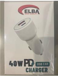 ELBA ELB30-40WPD+USB 40W PD+USB ARAÇ BAŞLIK