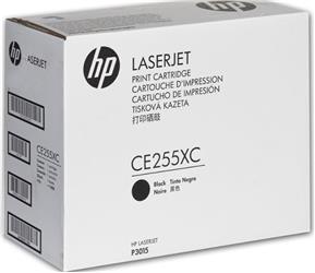 HP 55XC Black Siyah Taahütlü 12.500 Sayfa Yüksek Kapasite Toner CE255XC