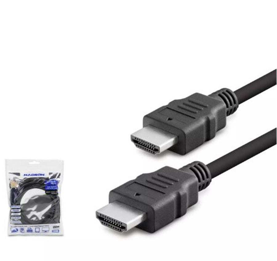 HADRON HDX2005 3M HDMI (M) TO HDMI (M) KABLO PVC SİYAH