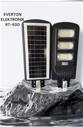 Everton Rt-930 Şarjlı 150w Solar Panelli Projektör Led (Sokak Lambası)