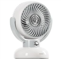 Everest EFN12 Krem 1200mAh 3 Hız Kademe Led Işıklı Retro Masaüstü Usb Fan