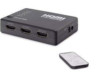 Hadron Hdx1272 5 Port Hdmi Switch 5Giriş 1Çıkış Kumandalı