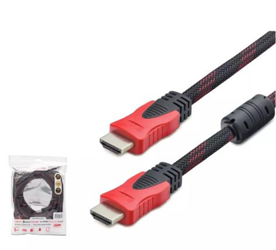 Hadron Hdx2022 15M Hdmi Kablo Örgülü Siyah