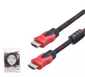 Hadron Hdx2022 15M Hdmi Kablo Örgülü Siyah