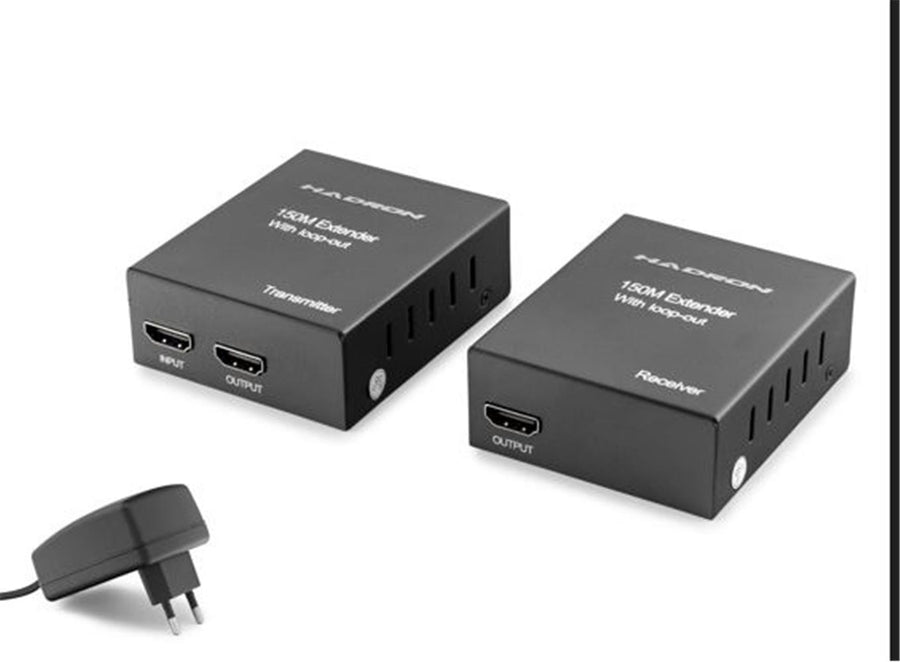 Hadron Hdx1369 150M Hdmi Extender Loop Out 1080P Siyah