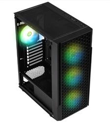 BitFenix PROTON 4-120mm FRGB Fan 600W 80 Plus Siyah 1-Usb3.0 2-Usb2.0 Tempered Glass Oyuncu Kasası
