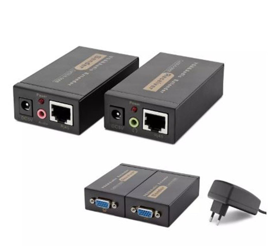 Hadron Hdx1318 100M Vga + Audio Extender 1920×1440 @ 60Hz Siyah