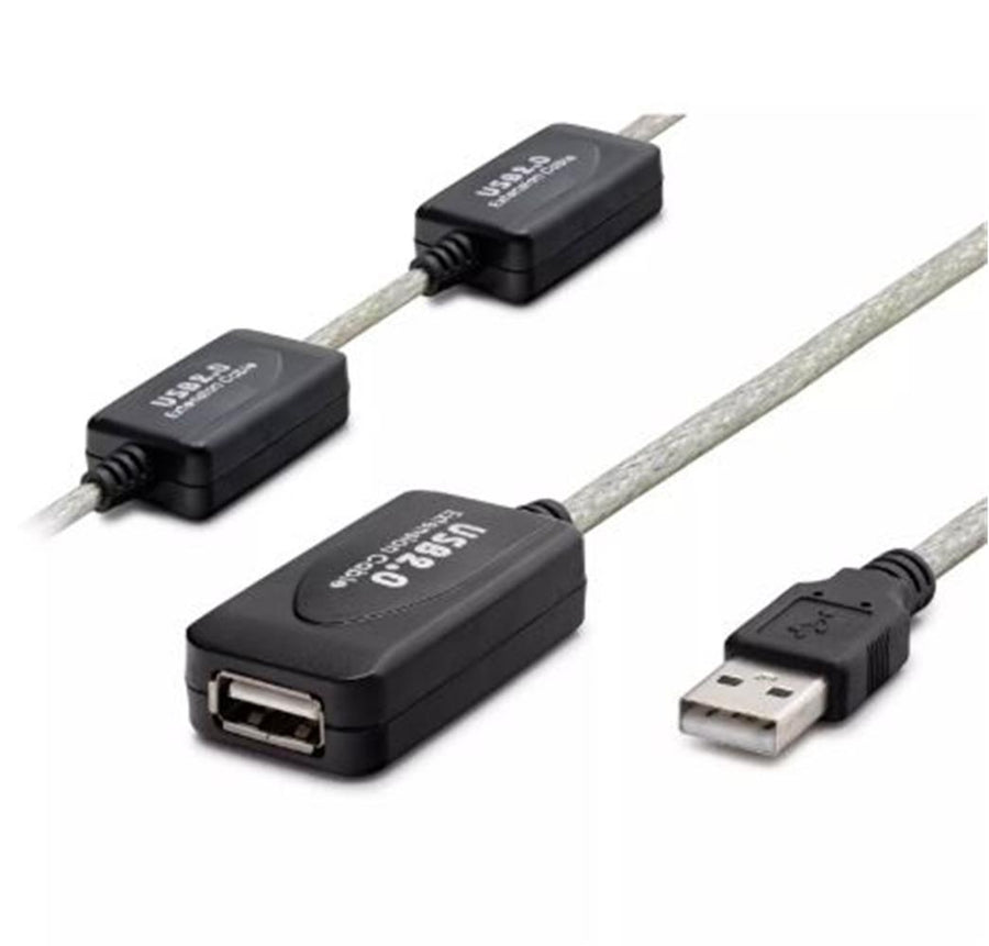 Hadron Hdx7546 25mt Usb To Usb F Kablo Silver
