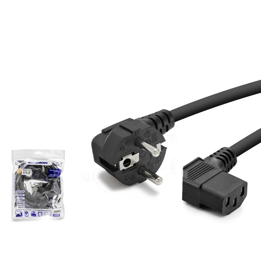 Hadron Hdx5555 1.8MT Power Kablo 42Pin 1Mm 500W L Tip Siyah