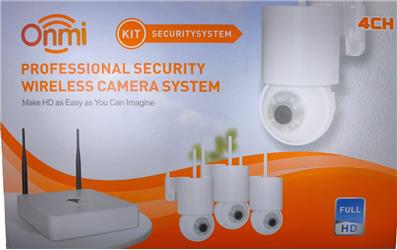 Apronx DS440 4 Kanal Nvr + 3Mp 4 Kamera Full Color Mik. PTZ Wifi Set