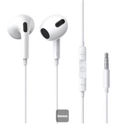 Baseus NGCR020002 Encok H17 3.5mm Beyaz Kulaklık