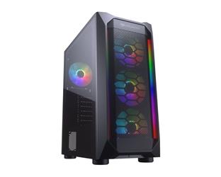 Cougar MX410 Mesh-G RGB Kasa (Cougar XTC650 650W 80+ Power Supply)