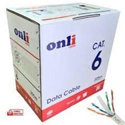 BERK KABLO Sarı 23 AWG 0.50mm CAT6 Ethernet Kablosu (8x0.50mm) 100 Metre Cat6 Kablo Sarı