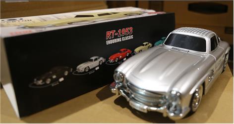 EVERTON RT-1953 Silver Gri Arabalı Bluetooth Fm-Usb-Tf-Aux Şarjlı Nostaljik Radyo