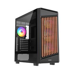 FAZEON F19 750W 80PLUS BRONZE 4x120mm ARGB Fanlı ATX Siyah Bilgisayar Kasası