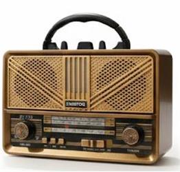Everton RT-773 Bluetooth Usb-Micro Sd Solarlı Nostaljik Radyo