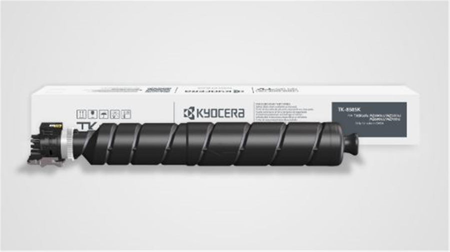 Kyocera TK-8585K Black Siyah Orjinal Fotokopi Toneri TASKalfa MZ4001ci - MZ5001ci 30.000 Sayfa