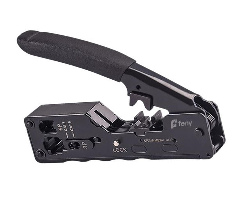 Feny FN-PEN12 RJ11-RJ12-RJ45-CAT5E-CAT6-CAT7 Network Kablo Sıkma Ve Soyma Pensesi