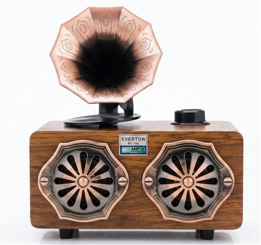 Everton Rt-744 Bluetooth Fm-Usb-Tf-Aux Şarjlı Nostaljik Radyo