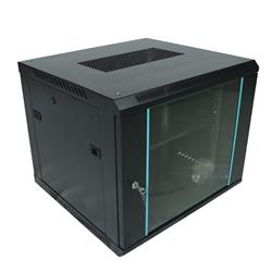 Racksan MT-6609S 9U Duvar Tipi Kabinet (500-600-600) Raf+Fan+Priz