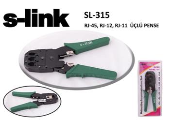 S-link SL-315 RJ-45-RJ-12-RJ-11 Üçlü Pense
