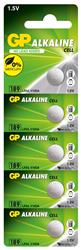 GP GP189-C5 LR54 AG10-LR1130 Alkalin Düğme Pil 5'li Paket