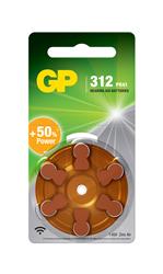 GP ZA312 1.4V Düğme Kulaklık Pili 6'lı Paket