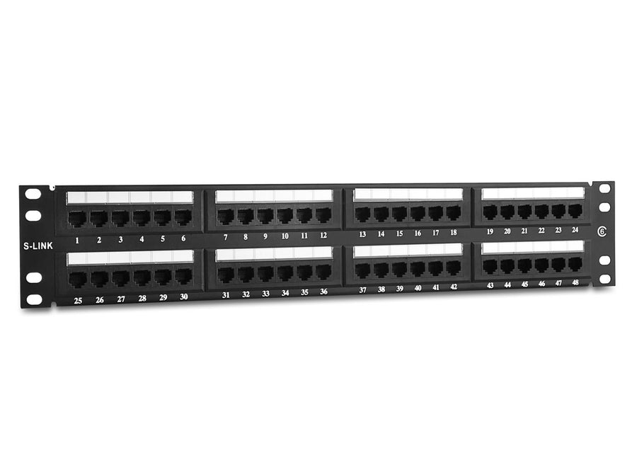 S-link SL-PC48 48 Port Cat5 Utp Patch Panel