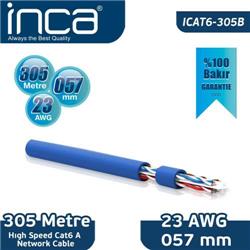 INCA CAT6 305B 23 AWG 57MM yüzde 99,5 BAKIR KABLO 305MT