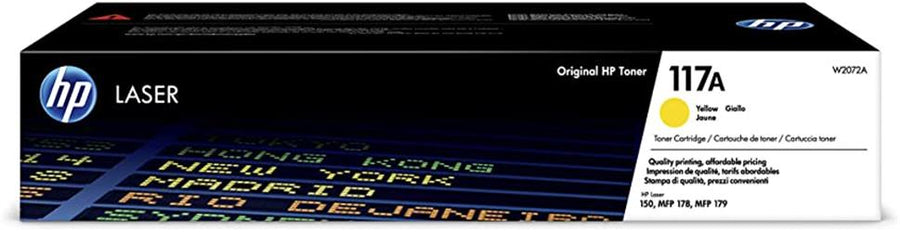 HP 117A Yellow Sarı 700 Sayfa Toner W2072A
